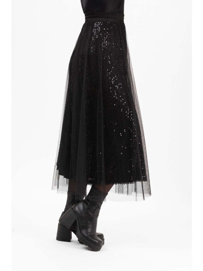 Cherie Tulle Skirt Black
