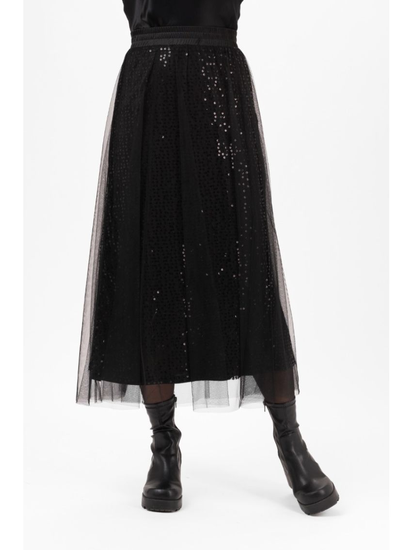 Cherie Tulle Skirt Black