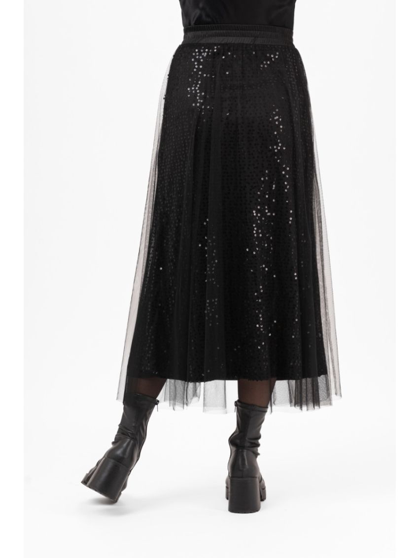 Cherie Tulle Skirt Black
