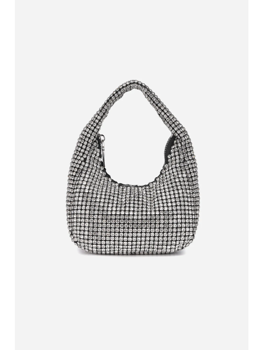 Cilla sequing Bag Silver