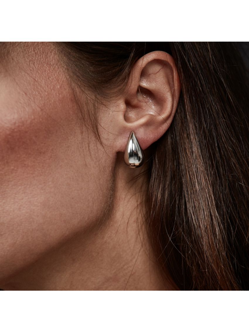 DONNA DROP EARRING SILVER