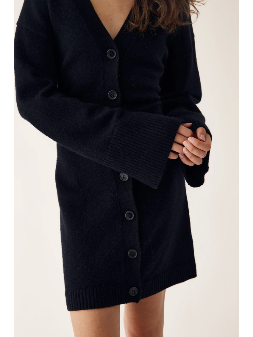 Lenyxanna Knit Dress Svart
