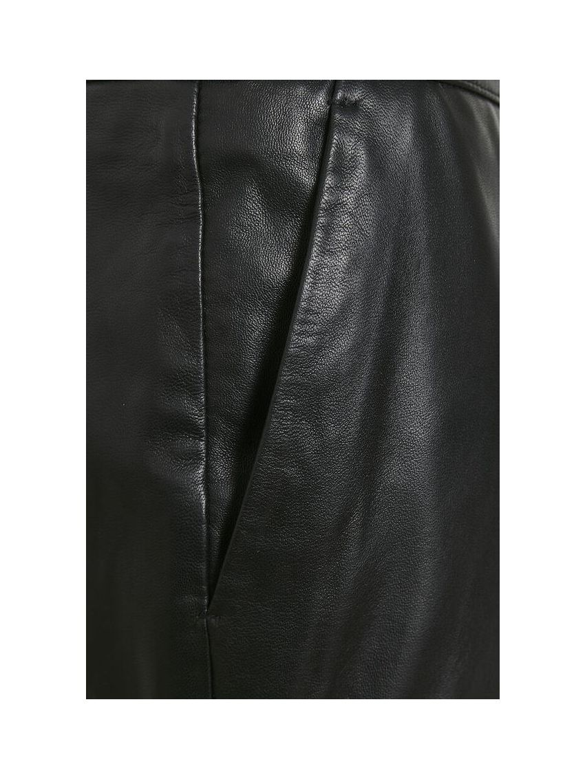 CUberta Leather Skirt