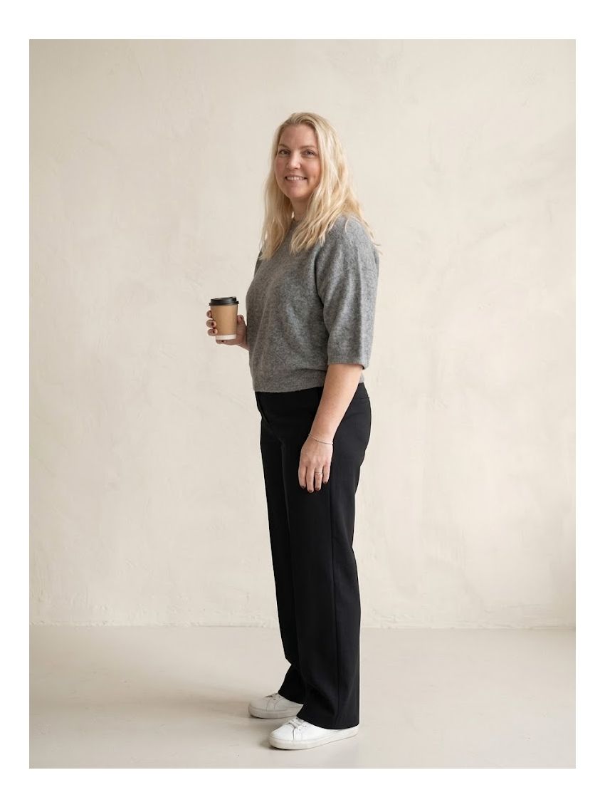 Cashmere Jumper Gris Chine