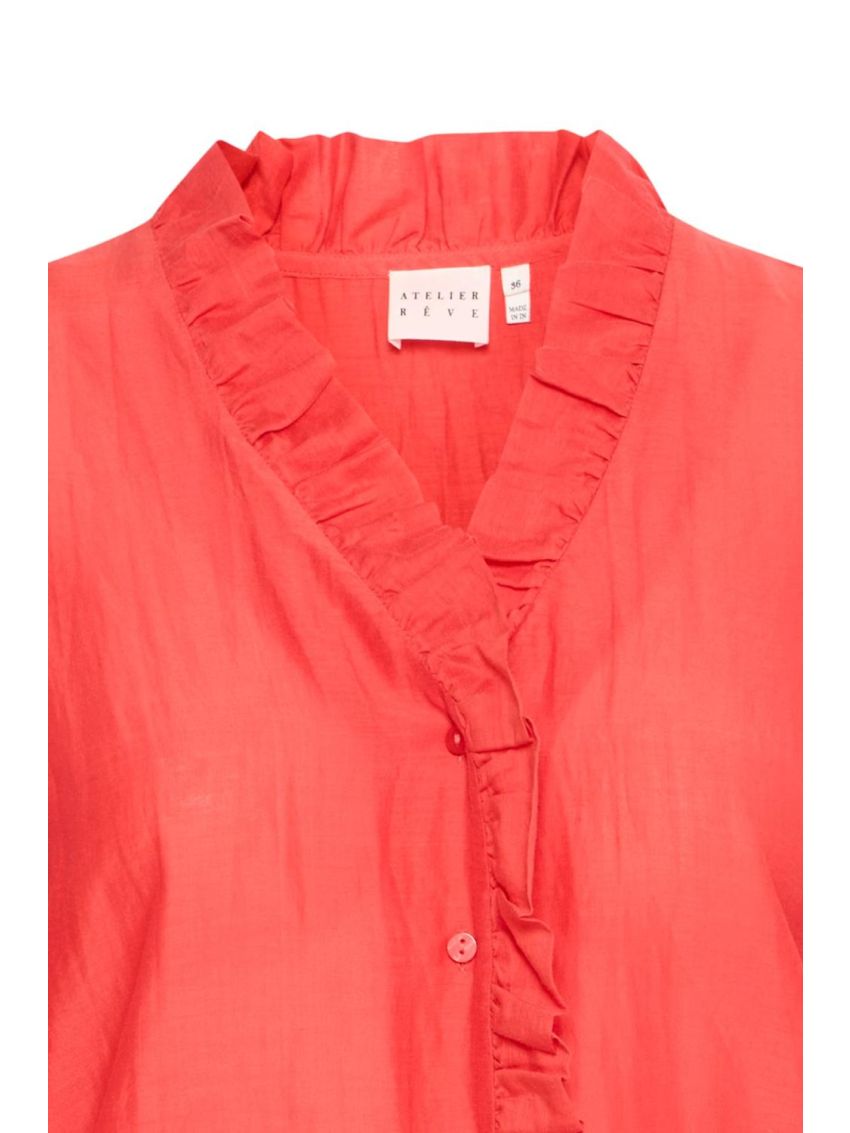 Irthora SH Blouse Poinsettia