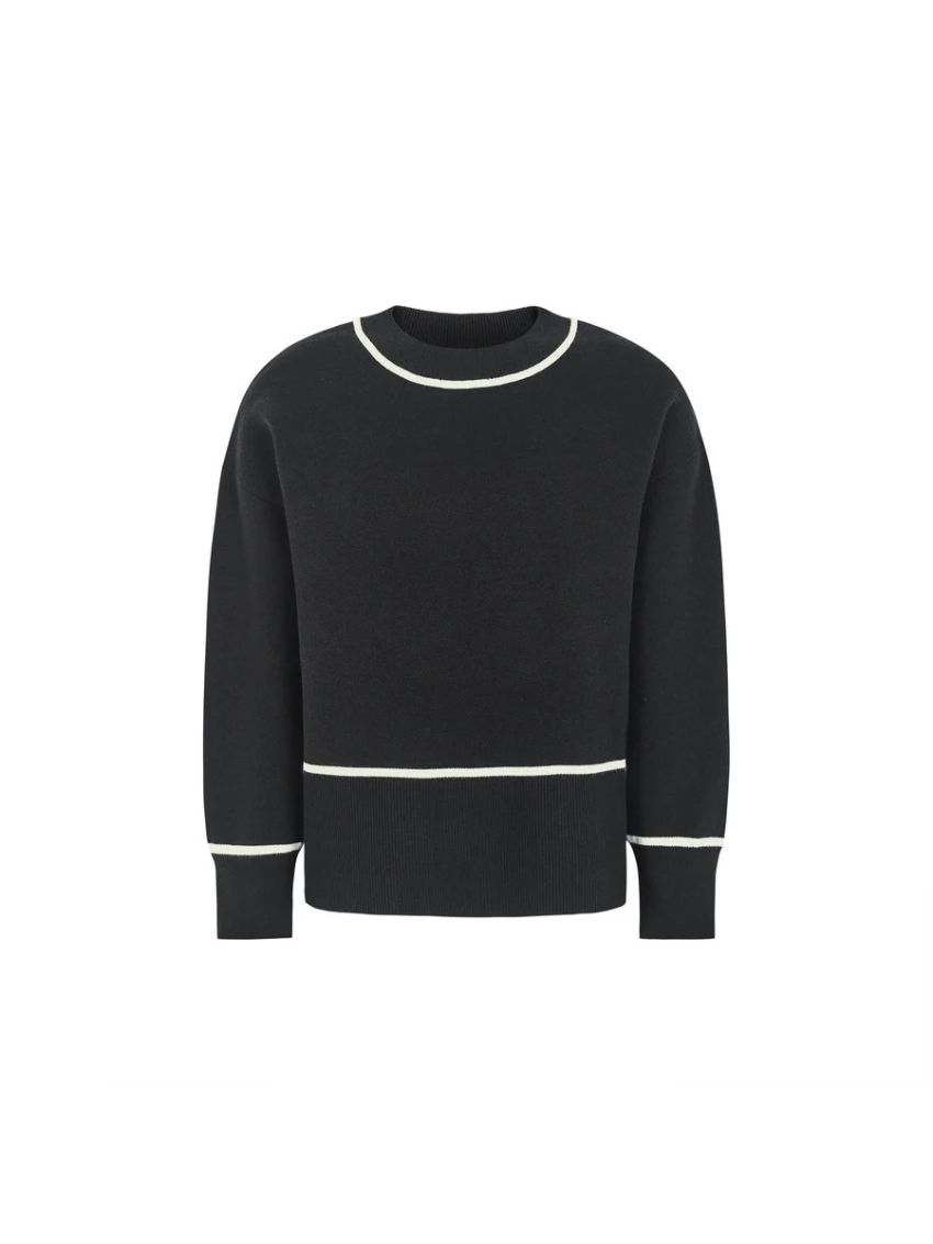 SRFlora Knit Black