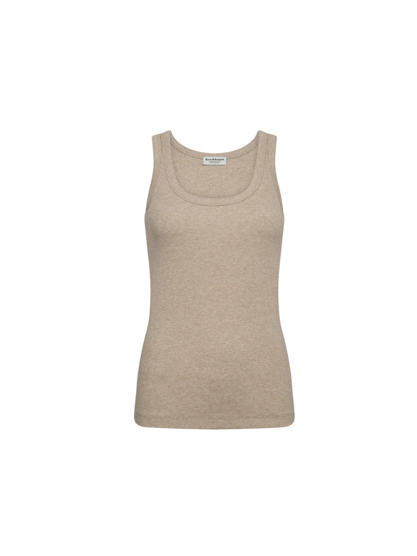 BS Charlotte Regular Fit Top Sand