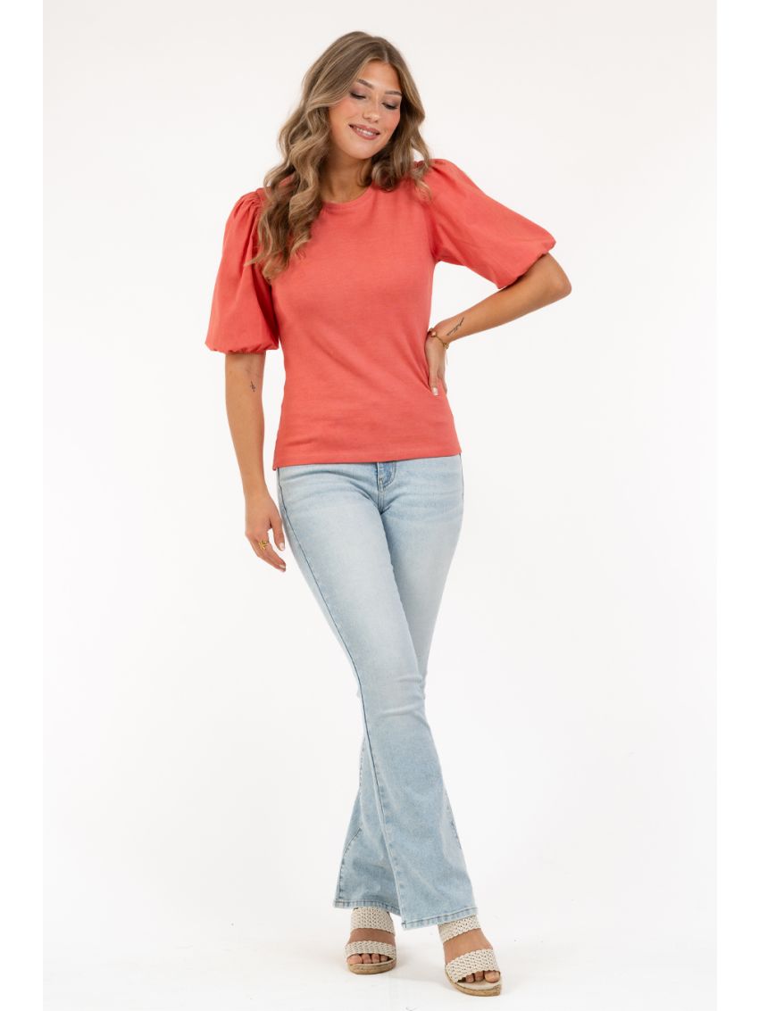 Mollie Top Sunset Corall