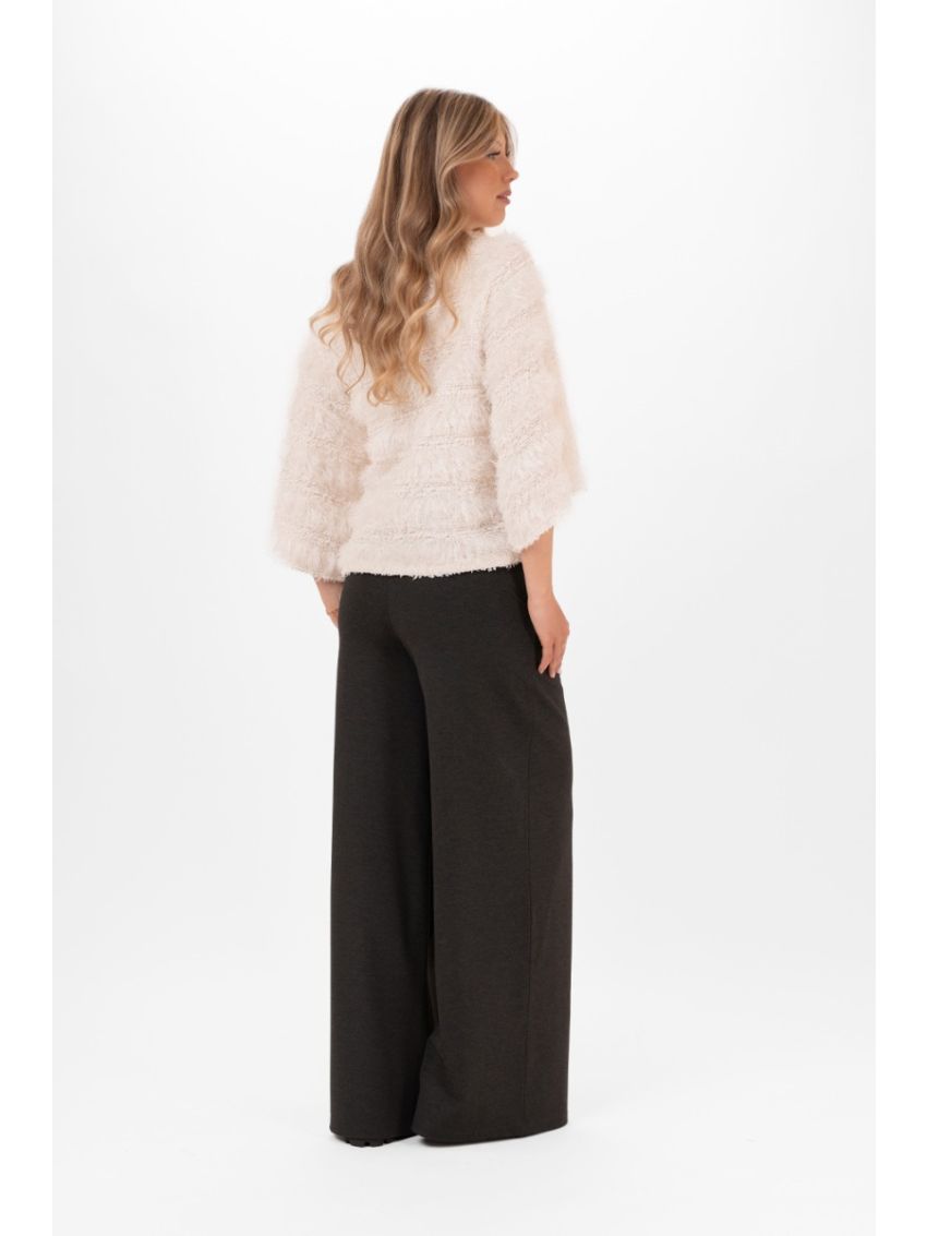 Monaco Pants Dark Grey Melange