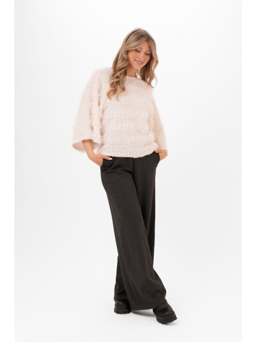Monaco Pants Dark Grey Melange