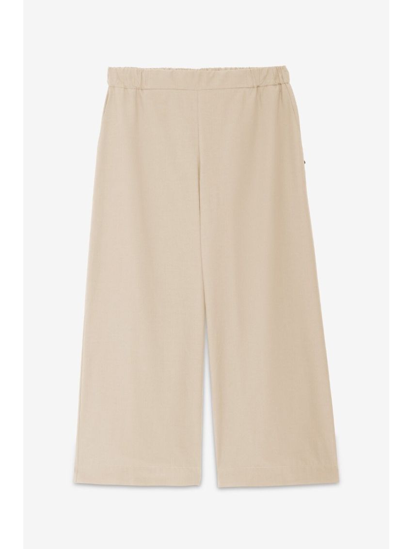 CroppedPoplin Trousers Corda