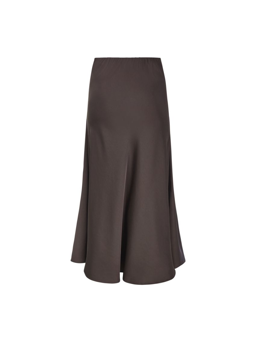 SRAbia Midi Skirt Brun