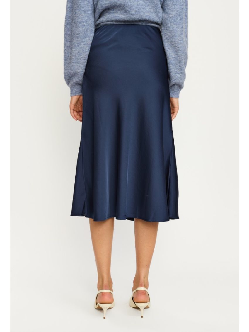 SRAbia Midi Skirt Navy