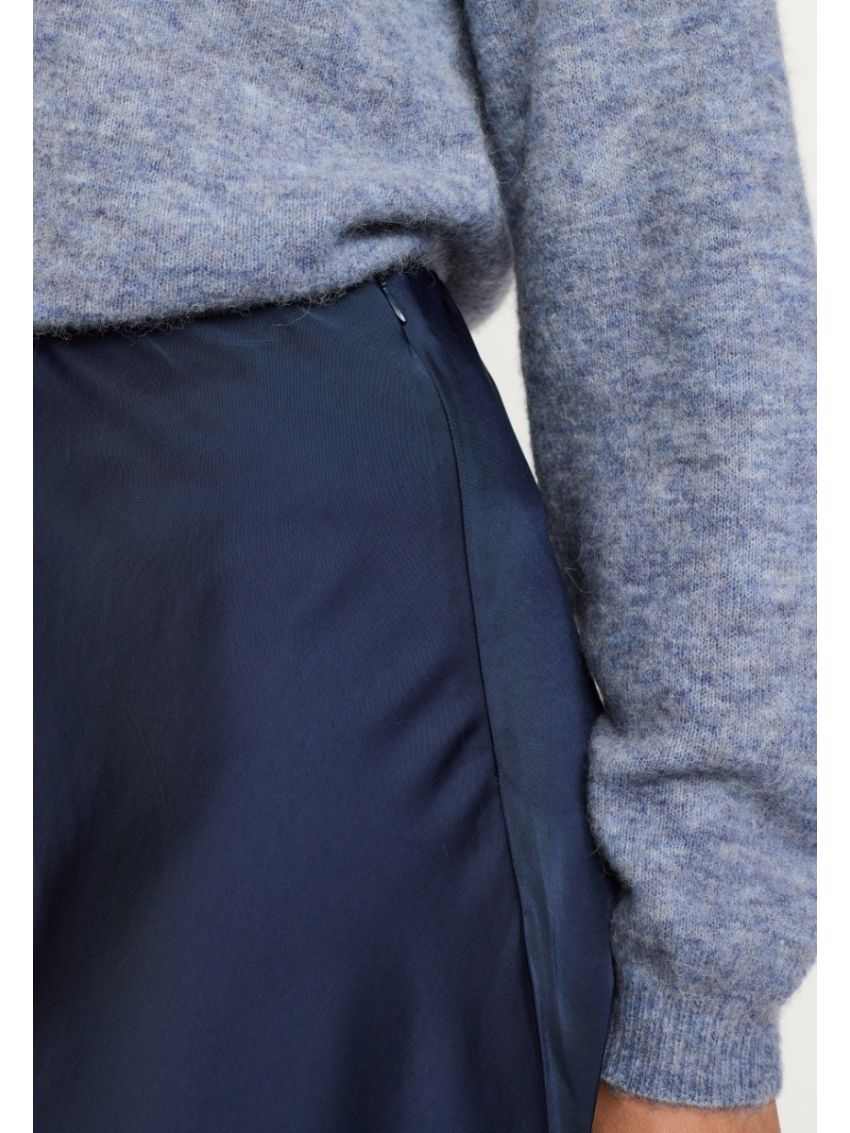 SRAbia Midi Skirt Navy