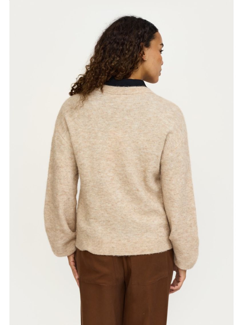 SRAllison Knt Smoke gray melange