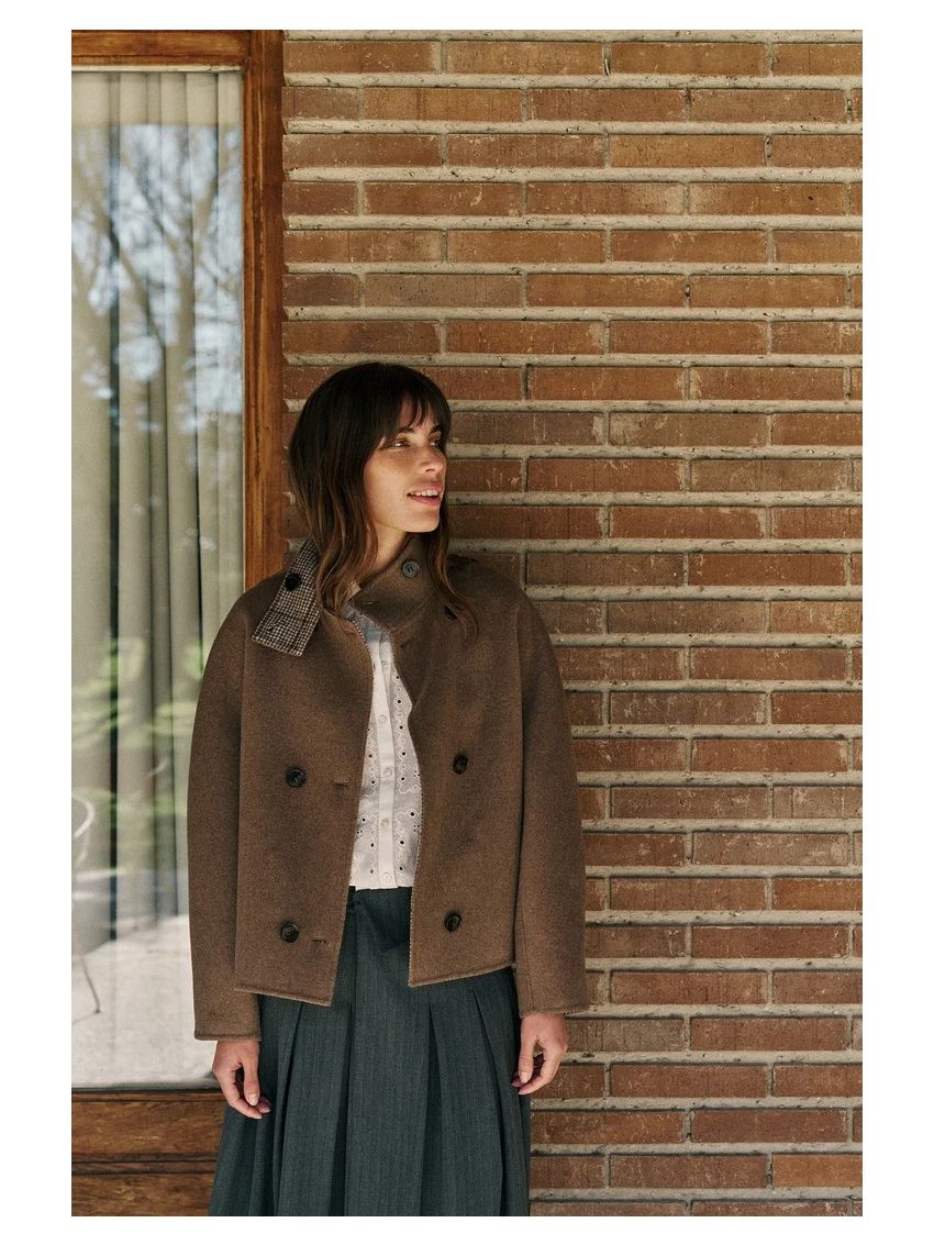 SHORT WOOL COAT